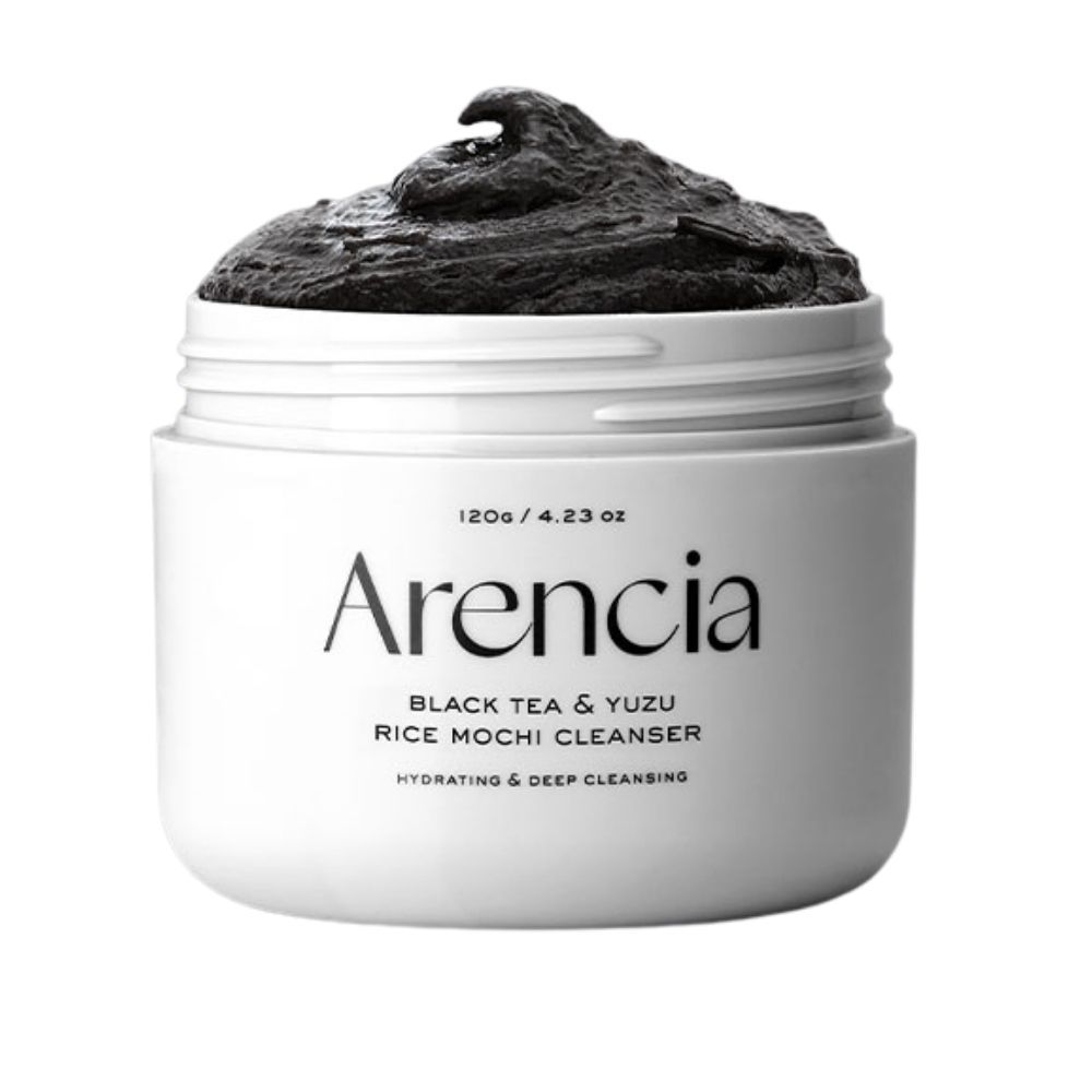ARENCIA BLACK TEA RICE MOCHI CLEANSER (LIMPIADOR FACIAL CON CARB&Oacute;N ACTIVADO)